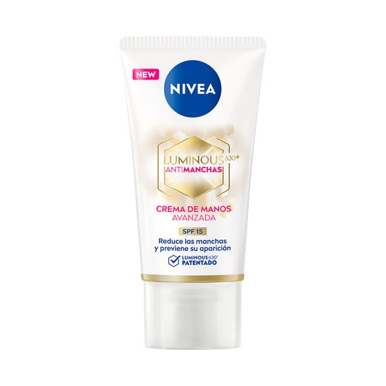 Nivea Luminous 630º Antimanchas Crema Manos Spf15 50ml