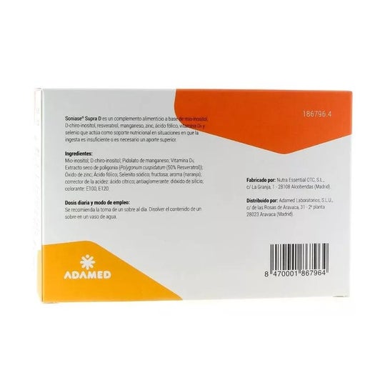 Soniase Supra D Plus 30 Envelopes Soniase Supra D Plus 30 Envelopes