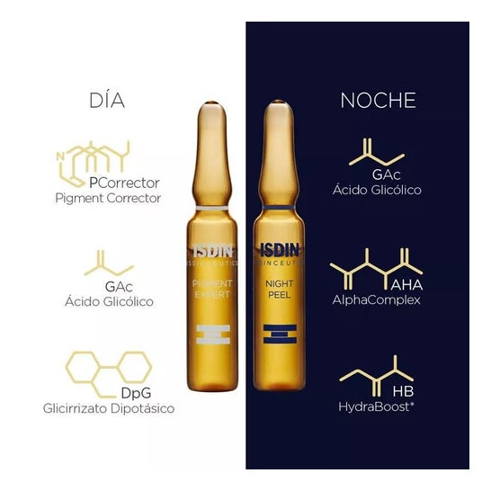 Perito em Pigmentos Isdinceúticos + Casca Nocturna 20 Ampolas Perito em Pigmentos Isdinceúticos + Casca Nocturna 20 Ampolas
