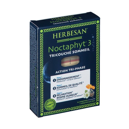 Herbesan Noctaphyt 3 15 Comprimidos