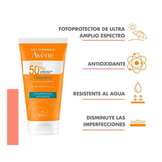 Avène Solar Cleanance SPF50+  50ml