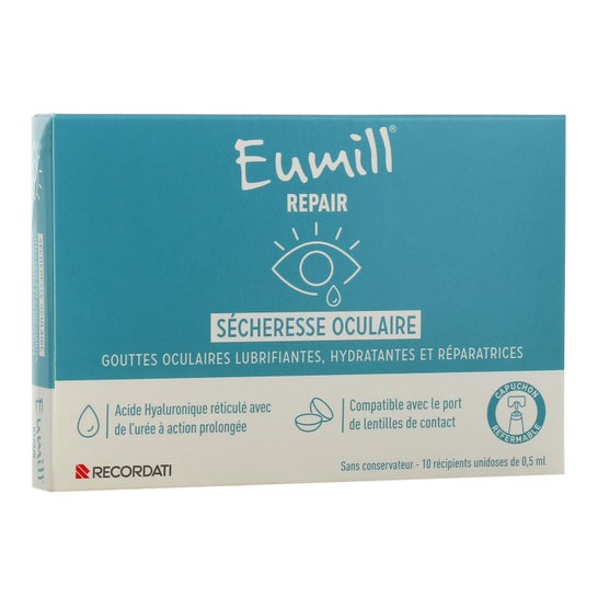 Eumill Repair Secura Ocular 10x0.5 ml