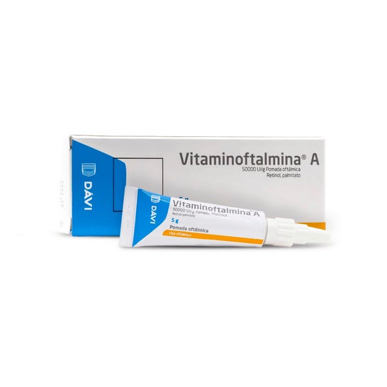 Davi Ii Vitaminoftalmina A Retinol Pomada Oftálm 50000 U.I./g 5g