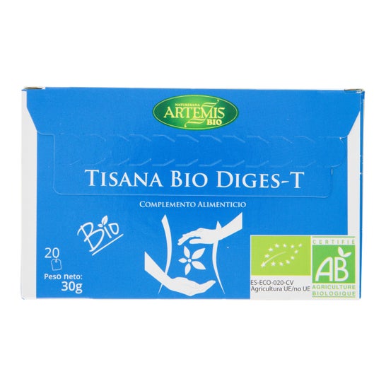Artemis Digest T Chá Ecológico de Ervas 20 filtros 30g