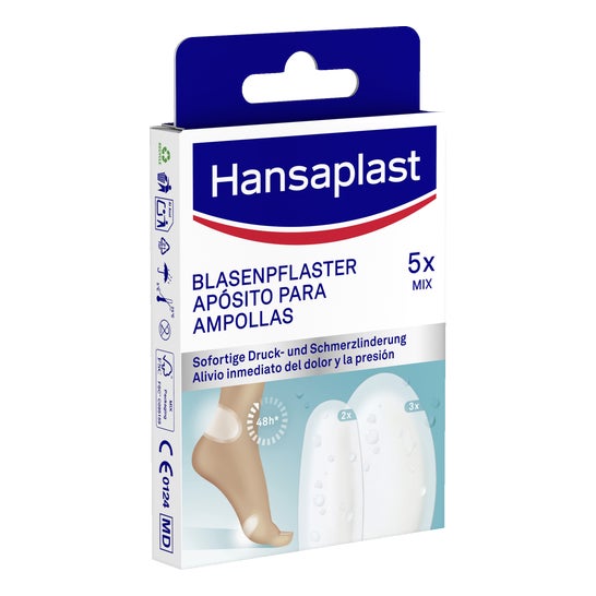 Hansaplast Pensos para Bolhas Mix 5 Unidades