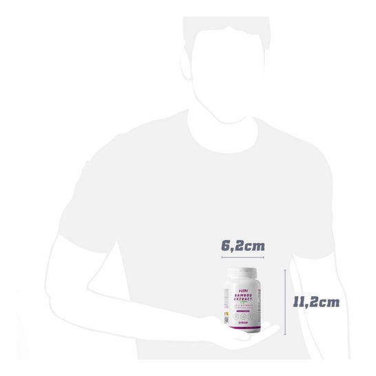 HSN Extracto de Bambú 15:1 350mg 120vcaps