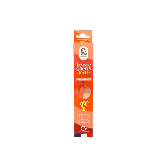 Lamazuna Escova de Dentes Suave Coral 1 unid