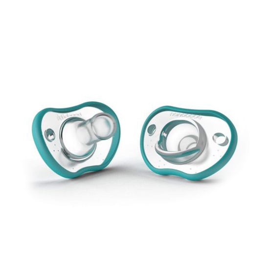Beaba Nano Baby Soother Turquoise +3M 2pcs