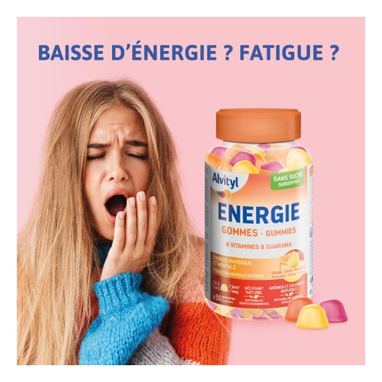 Alvityl Energia Gummies Guaraná 50 Unidades