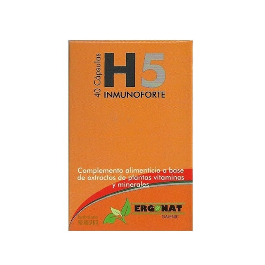 Ergonat Galénico H5 Inmunoforte 40caps