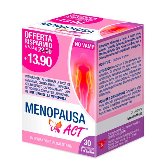 F&F Menopausia Act 30comp