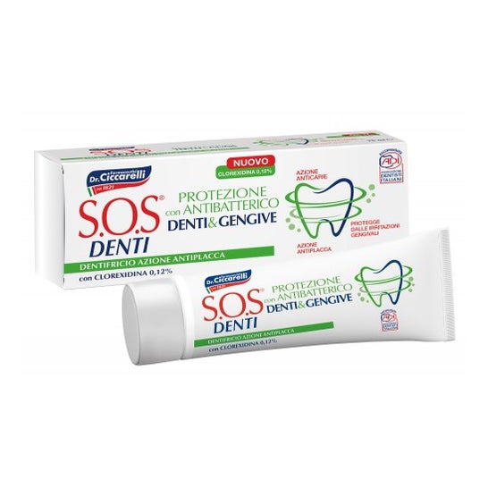 Dr Ciccarelli Sos Denti Dentífrico Clorhexidina 75ml