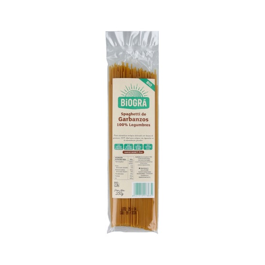 Biogra Spaghetti Chickpeas Bio 250g