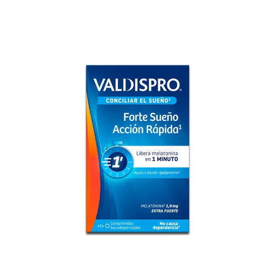 Valdispert Melatonina 1,9 mg 40 Comprimidos de Ouro Dispersível