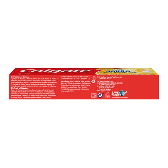 Colgate Anti-Calcium Toothpaste + Branqueamento 75ml