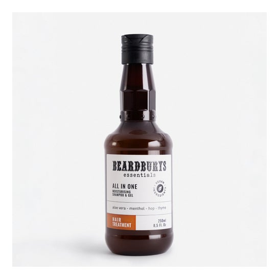 Beardburys Essentials All in One Champô Condicionador Gel 250ml