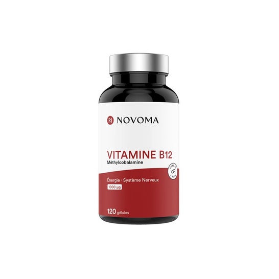 Nutrivita Vitamine B12 1000 μg 120 gélules  Nutrivita, 120 gélules  (Código PF )