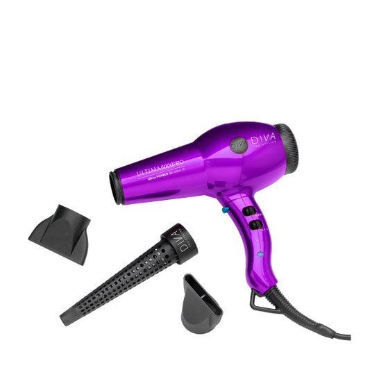 Diva Pro Styling Ultima 5000 Pro Secador Purple 2300W 1 Unidade