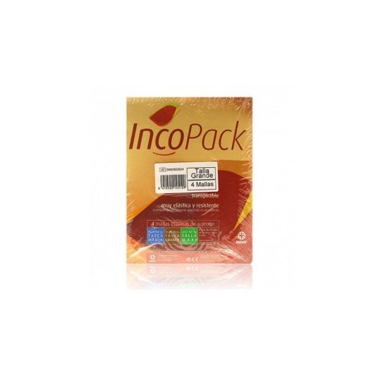 Incopack Lavável Braga Incontinência Elastica T / grande 4u