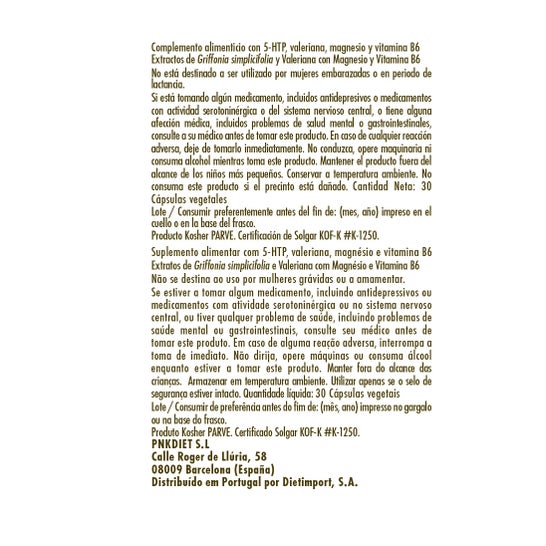 Solgar Griffonia 5-HTP Complex 30vcaps