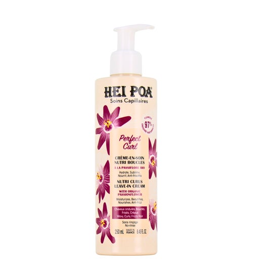 Hei Poa Perfect Curl Creme de Tratamento Nutri Cachos 250 ml