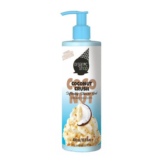 Organic Shop Gel de Banho Suavizante Gelo de Coco 400 ml