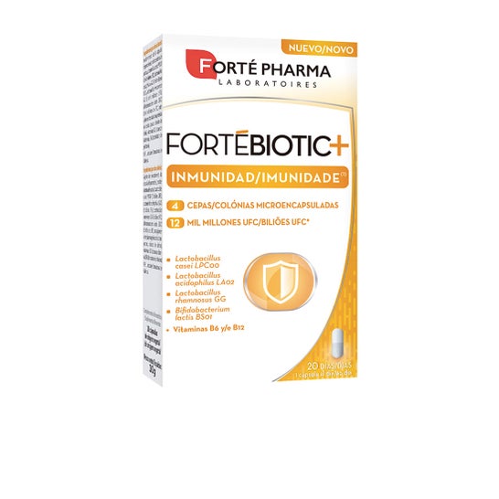 Forté Pharma Fortébiotic+ Immunité 20 Gélules