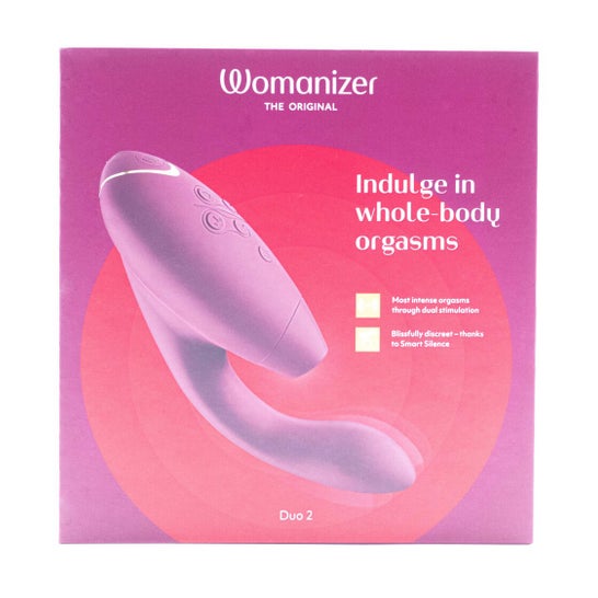 Womanizer Duo 2 Estimulador Vibrador Bordéus 1 Unidade