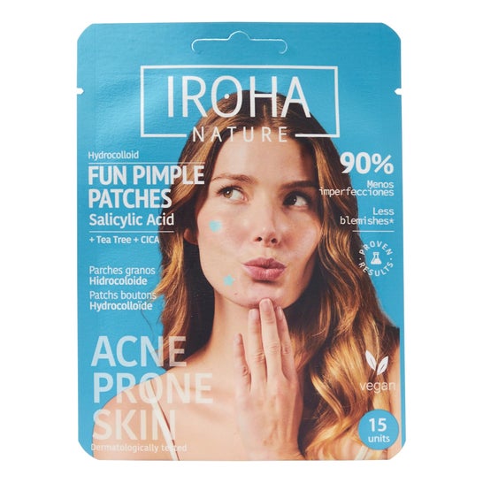Iroha Nature Fun Parches Antiimperfecciones 15 uds