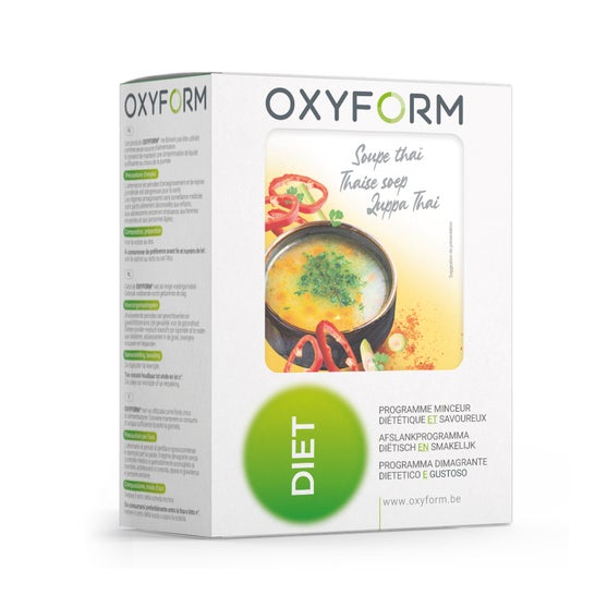 Oxyform Diet Sopa Thai 12 Saquetas