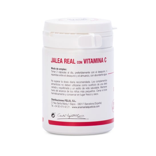 Ana Maria Lajusticia Geleia Real Vitamina C 60caps