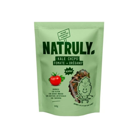 Natruly Kale Chips Tomate y Orégano Bio 30g