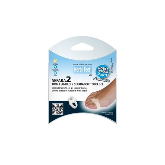 Separa2 Duplo Anel Herbi Pés Silicone Reel T-L 1 U