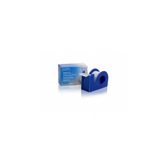 Fita microporosa de Alvita com dispensador 5mx2.5cm 1ud