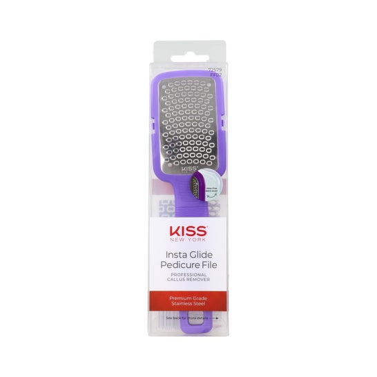 Red By Kiss KNY Insta Glide Pedicure File Purple 1 Unidade