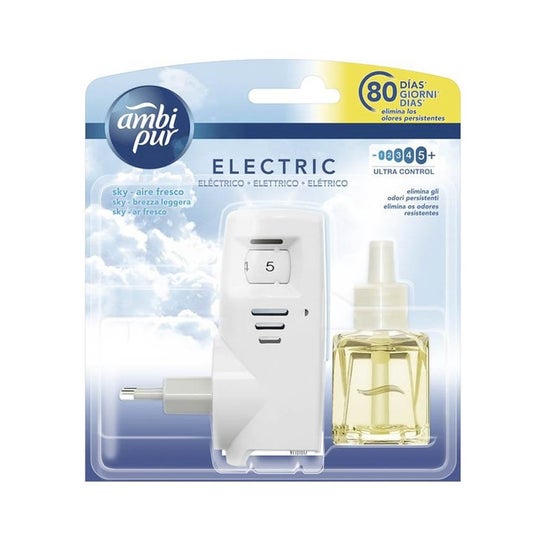 Ambi Pur Electric Ambient Ar Freshener Sky Completo 215ml