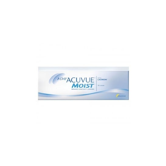 Curva de 1 dia Acuvue ™ Moist ™ 9.0 dioptrias +1.50 30uds