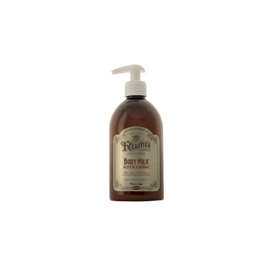 O meu óleo de amêndoa de leite corporal Rebotica 500ml