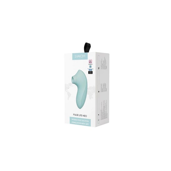 Svakom Pulse Lite Neo Interactive Suction Stimulator App Mint 1 Unidade