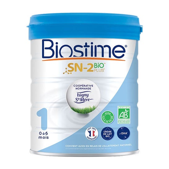 Biostime 1 Leite em pó orgânico 1ª idade 800g