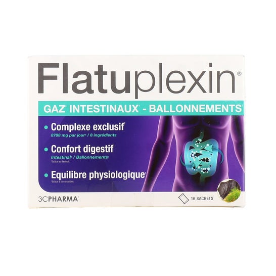 3C Pharma - Flatuplexin 16 saquetas