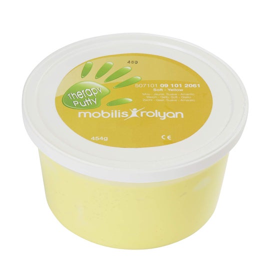 Ajuda a Dynamic Putty Exercise Putty Putty Yellow Soft 450 Gr