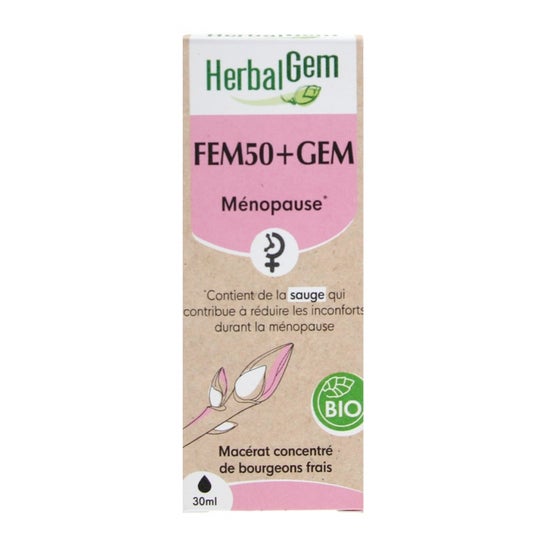 Complexo Herbalgem FEM50+GEM Orgânico 30ml Complexo Herbalgem FEM50+GEM Orgânico 30ml
