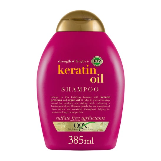 Ogx Champú Aceite Keratina Rosa 385ml