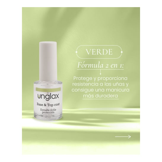 Unglax Base &amp; Top Coat Nails 10ml
