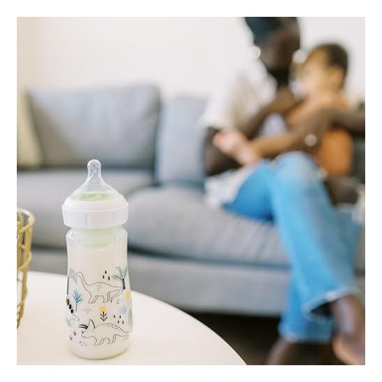 Dr Brown's Mamadeira Anti-Cólic Boca Lar Dinossa 270ml Dr Brown's Mamadeira Anti-Cólic Boca Lar Dinossa 270ml