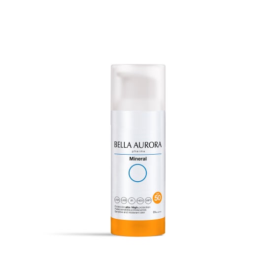 Bella Aurora Mineral Fotoprotector Anti-Manchas SPF50 50ml