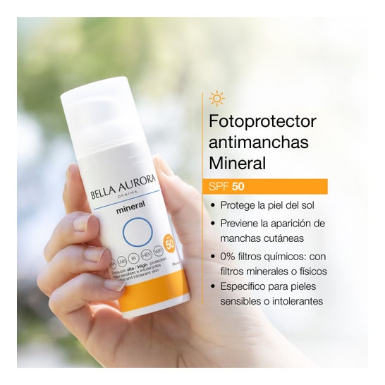 Bella Aurora Mineral Fotoprotector Anti-Manchas SPF50 50ml