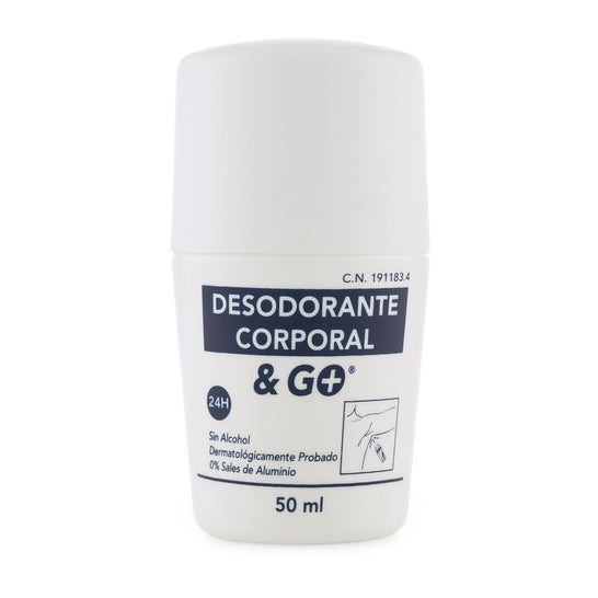 Laboratórios Pharma & Go Desodorizante Antiperspirante & Go 50ml