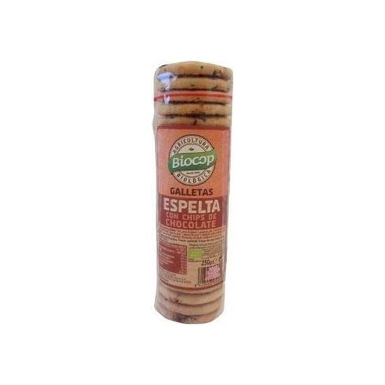 Biocop Biscoito Espelta Choco Chip Biocop 250g